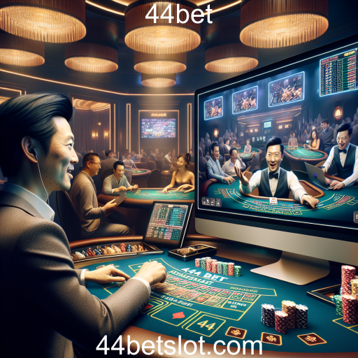 A Experiência dos Cassinos ao Vivo no 44bet: Aposte com Realismo e Emoção